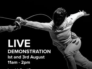 Live Fencing Demonstation