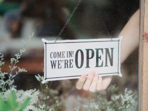 Welcome back – we’re open!